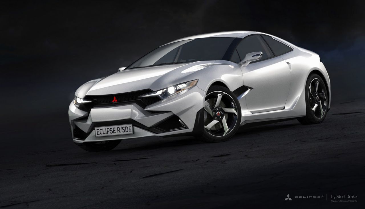 2015 Mitsubishi Eclipse Rsd Concept Is A Realistic Looking Design 