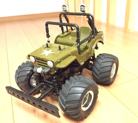 ウィリーの4WD化④でけました : 15年ぶりに思い出したラジコンを