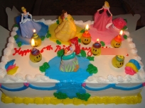 princess icecream cake