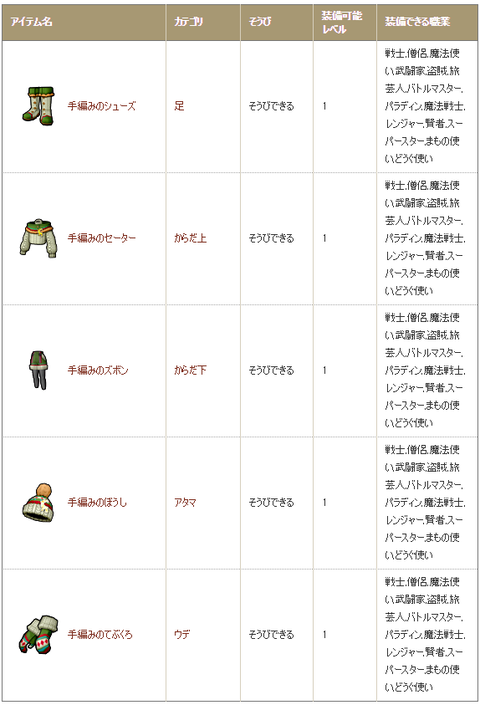 手編み2