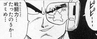 戦闘力たったの5か