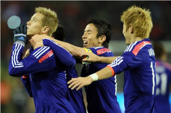 サッカー日本ベルギー
