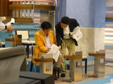 本番前の打ち合わせ