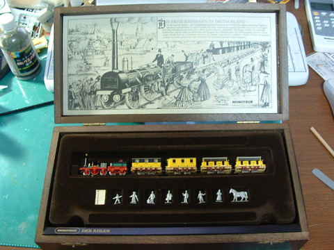 【レア限定品】ドイツ鉄道150周年記念 アドラー号 ミニトリックス Ｎゲージ Minitrix N Gauge German Railway Adler Train 150Th