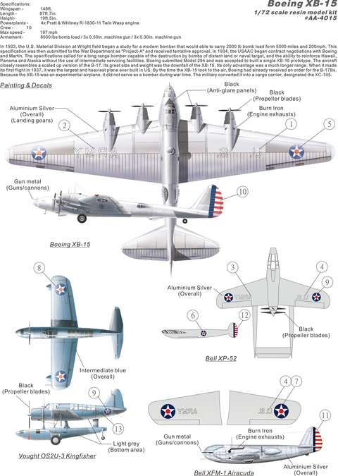 AA4015 XB-15 plan