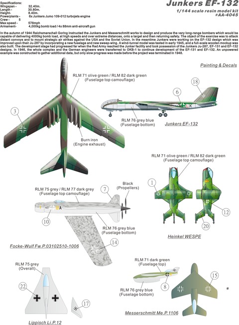 AA4045 EF-132 plan