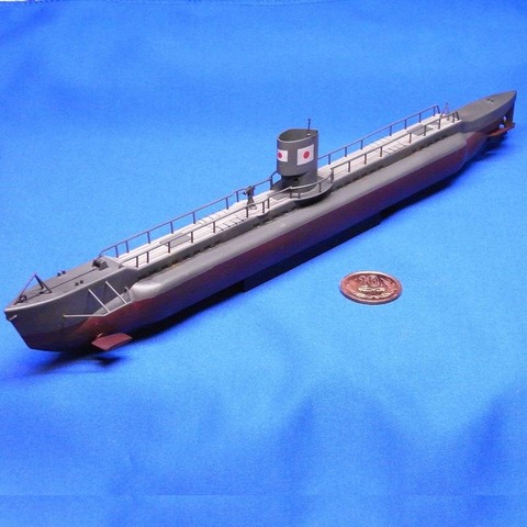 1/144 1等輸送艦 夏島型敷設艇 甲標的×2 (あすなろさん 1/144 1等輸送艦 夏島型敷設艇 甲標的×2 (あすなろさん