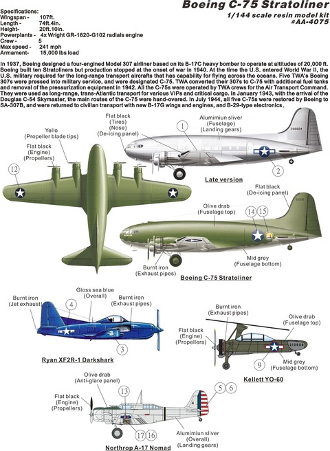 AA4075 C-75 plan