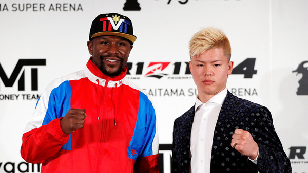 【朗報】メイウェザー、那須川と試合決定wwwwwwwwwww