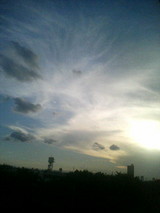 夕暮れ