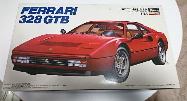 ハセガワ フェラーリ328GTB 1986年製【19】 : ムーンフェイズの趣味の