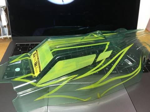 ヨコモ YZ-2 CA L2ボディー塗装 : Daytona7 店長のブログ