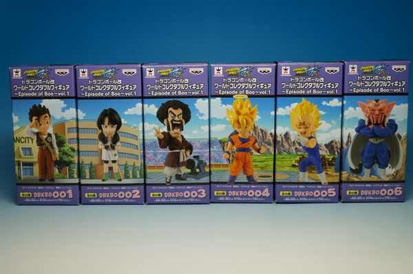 ドラゴンボール改 ワールドコレクタブルフィギュア Episode of Boo vol.1 6種 セット コンプ 未開封【G1427-007】106 ドラゴンボール改 ワールドコレクタブルフィギュア Episode of
