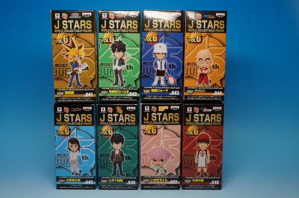 J STARS ワールドコレクタブルフィギュア　vol.1～8 クリアケース付き J STARS ワールドコレクタブルフィギュア vol.1～8 クリアケース付き