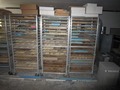 Rubber patterns on the shelves