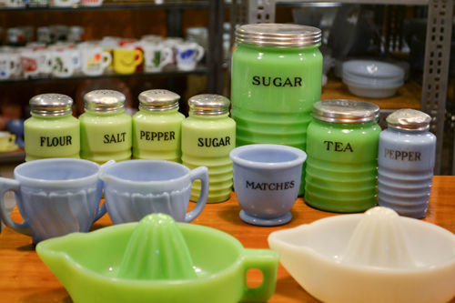 ファイヤーキング　ジャネット社 ライトジェード　シュガー　キャニスター ファイヤーキング ジャネット社 ライトジェード シュガー キャニスター