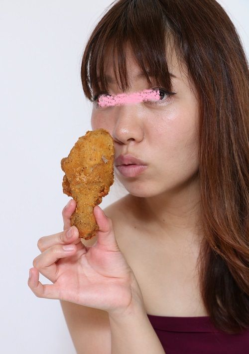 歩夢咀嚼
