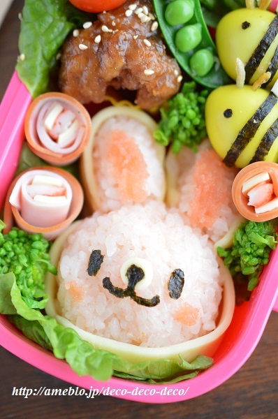 うさぎちゃん弁当3