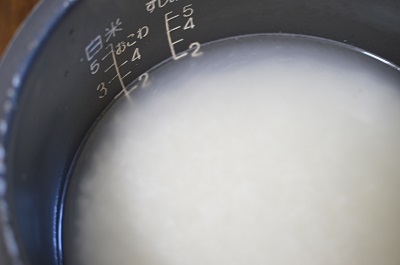 黒豆ごはん工程1