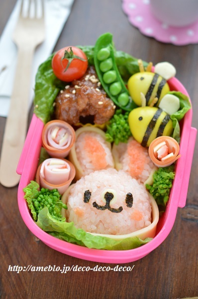 うさぎちゃん弁当1