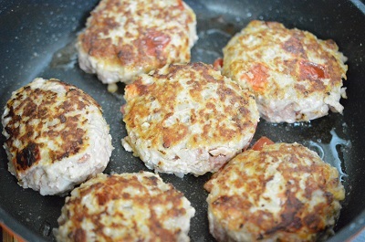 トマトハンバーグ工程8