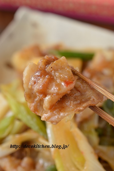 餅炒め12