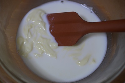 抹茶ブラウニー工程4