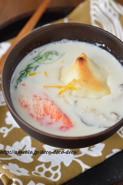 豆乳雑煮3