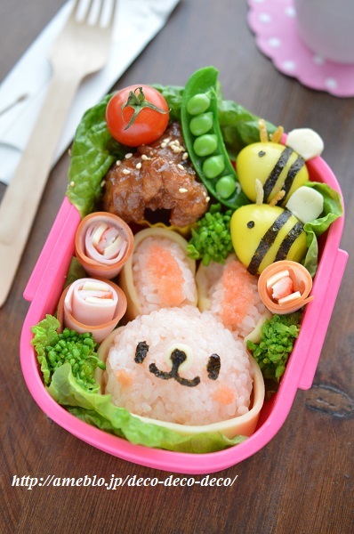 うさぎちゃん弁当2