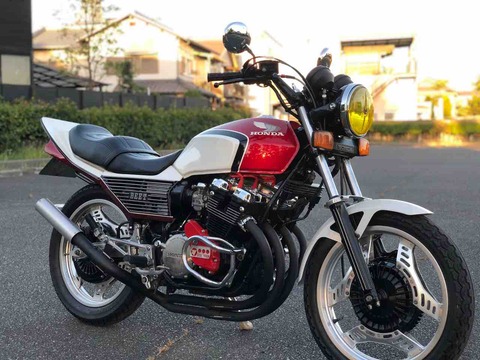 【純正】CBX 400F 1型 ホイール セット 旧車 HONDA ホンダ 純正品 CBX400F I型 II型 タイヤ リアホイール
