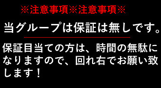 保証無し