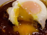 デミたまハンバーグ定食 アップ