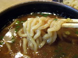 つけ皿麺 辛味噌汁 アップ画像