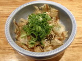 鰹と九条ネギの醤油焼おにぎり 100円