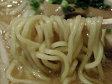 中華そば 麺のアップ