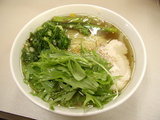 若鶏の柚子塩らーめん750円