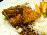 カシミールカレー ルーをライスにかけたところ