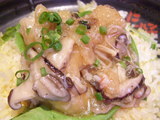 えびと生きの子の蟹あんかけ