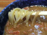 春夏限定家系豚骨海老つけ麺 麺のアップ