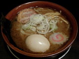 味噌ラーメン 850円 + 味付玉子 100円