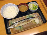 さんま1本定食 500円