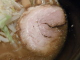 味玉ラーメン チャーシューのアップ
