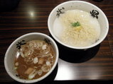 熱熱柚子つけそば 800円