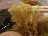 昔風ラーメン 麺のアップ