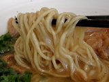 徳島らあめん 麺のアップ