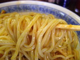 冷やし油そば 麺のアップ