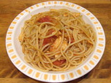 秋鮭のトマトソース(野菜ベースのトマトソース) 大盛 610円