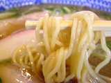 中華そば醤油 麺アップ