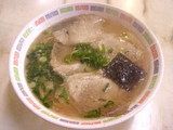 ラーメン 350円 + 焼きぶた 200円