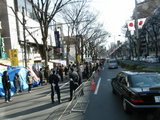 元旦のラフォーレ原宿の行列